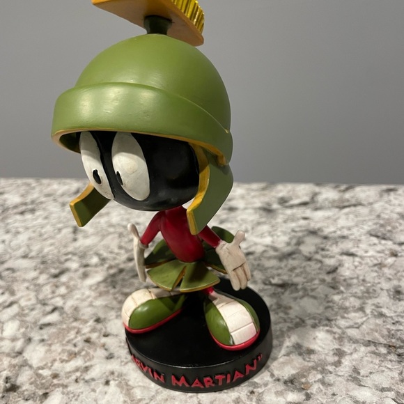 1993 Marvin The Martian Bobble Head 6.5” Looney Tunes Merrie Melodies - Picture 2 of 5